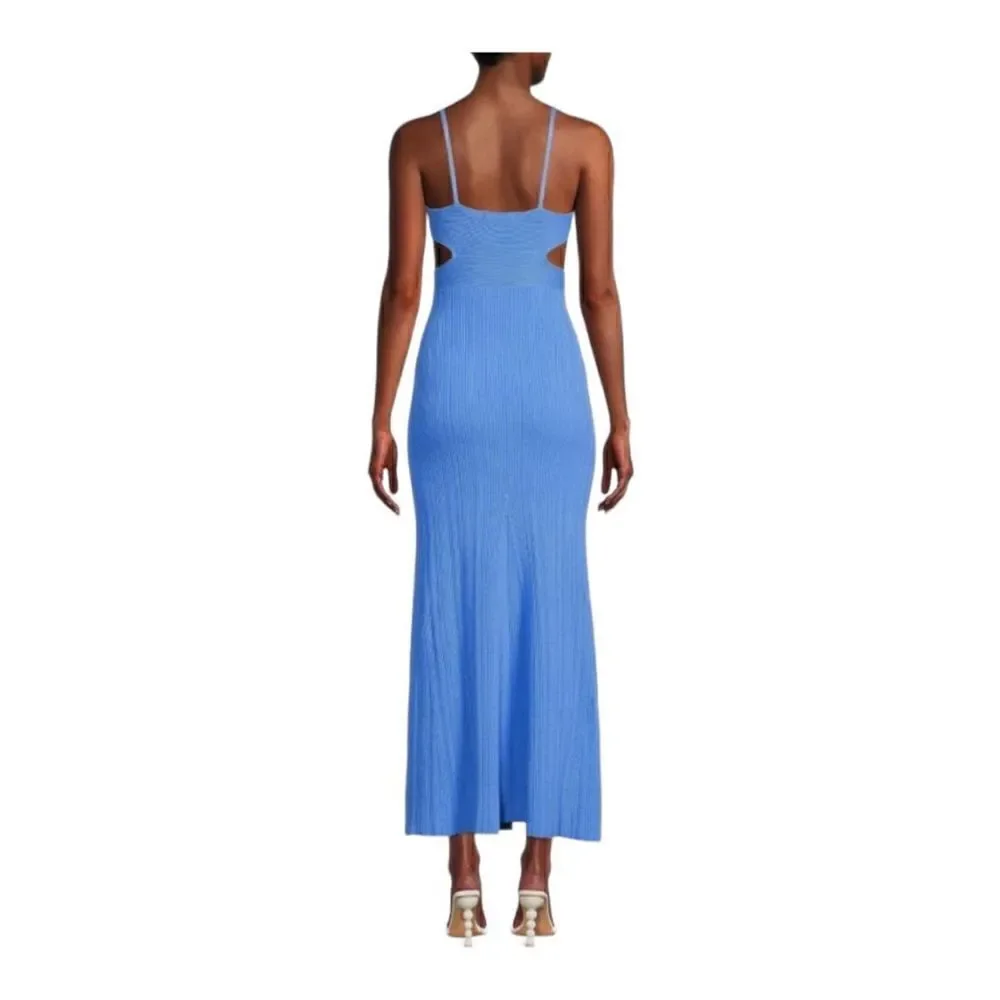Anna Quan Blue Ribbed Sabina Dress size 2 (Au 6) NWT - Picture 2 of 7